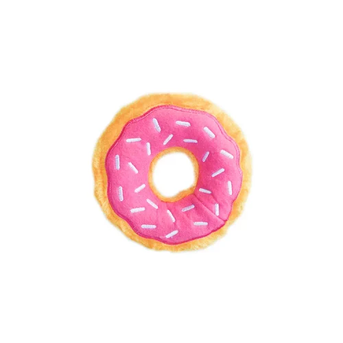 Zippy Paws Junior Donutz Strawberry