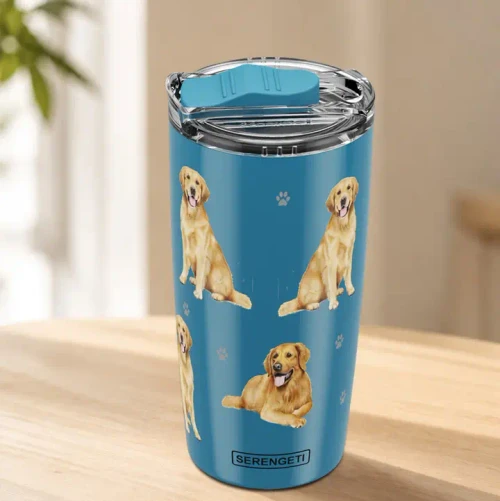 Golden Retriever Serengeti Tumbler 20oz