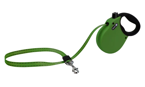 Alcott Retractable Leash Green