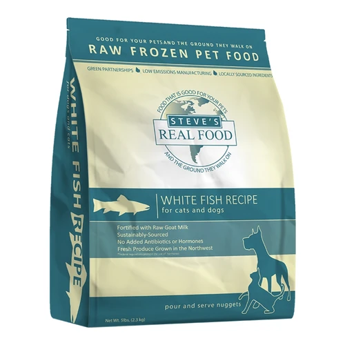 Steve's Whitefish Canine Raw Formula 5# 