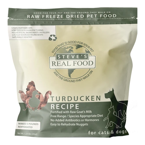 Steve's Freeze Dried Turkducken Canine Raw Formula 1.25#