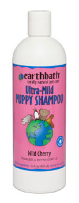 Earthbath Ultra-Mild Puppy Shampoo Wild Cherry 16 oz.