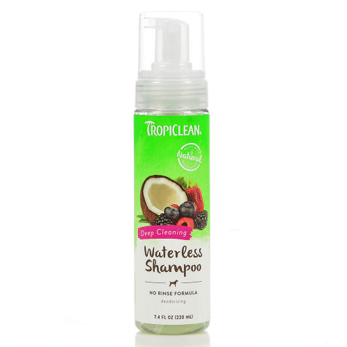 Tropiclean Berry & Coconut Waterless Shampoo 7.4 oz