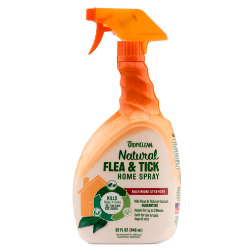 Tropiclean Natural Flea & Tick Home Spray 32 oz