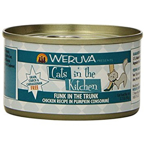 Weruva Cats in the Kitchen Funk in the Trunk Chicken & Pumpkin 3oz