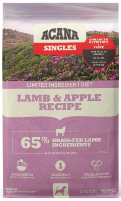 Acana Singles Lamb & Apple Formula