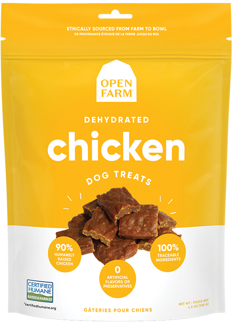 Open Farm Dehydrated Chicken Treats 4.5oz