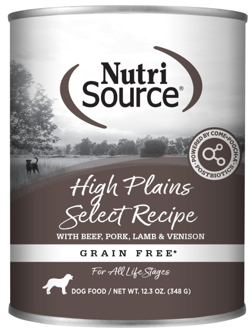 NutriSource Grain Free High Plains Select Recipe 12.3oz