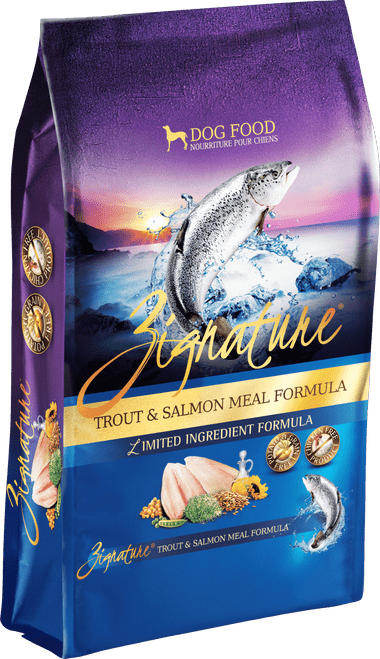 Zignature Trout & Salmon Formula Limited Ingredient Dry Dog Food