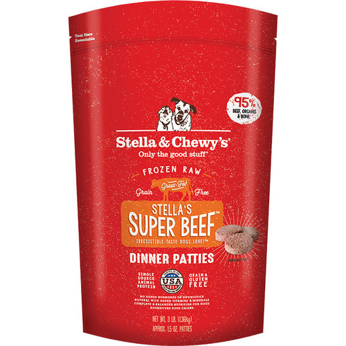 Stella & Chewy's Super Beef Canine Dinner Patties