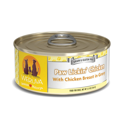Weruva Paw Lickin' Chicken With Chicken in Gravy For Dogs