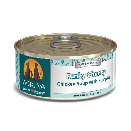 Weruva Funky Chunky Chicken Soup with Pumpkin 5.5oz