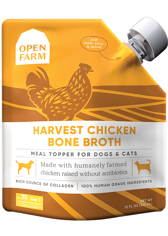 Open Farm Bone Broth Chicken 12oz WOODIN' YOU