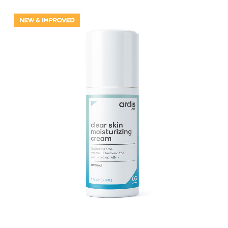 ArdisLabs Clear Skin Moisturizing Cream (Natural - 1FL OZ / 30 ML)