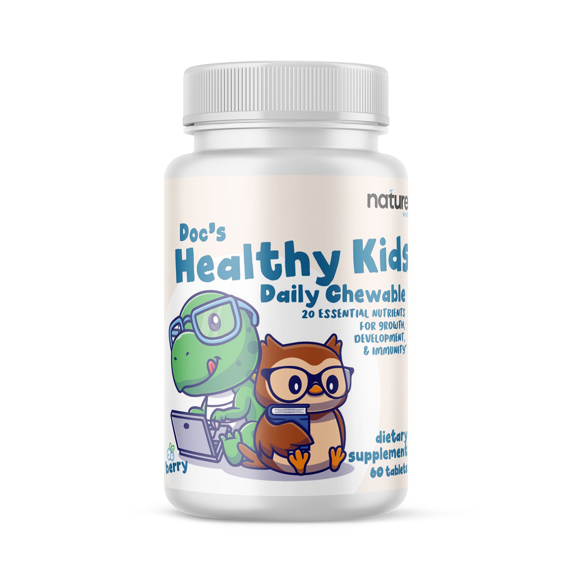 Doc's Healthy Kids Chewable Multi-Vitamin - Berry Flavor (60 Count)