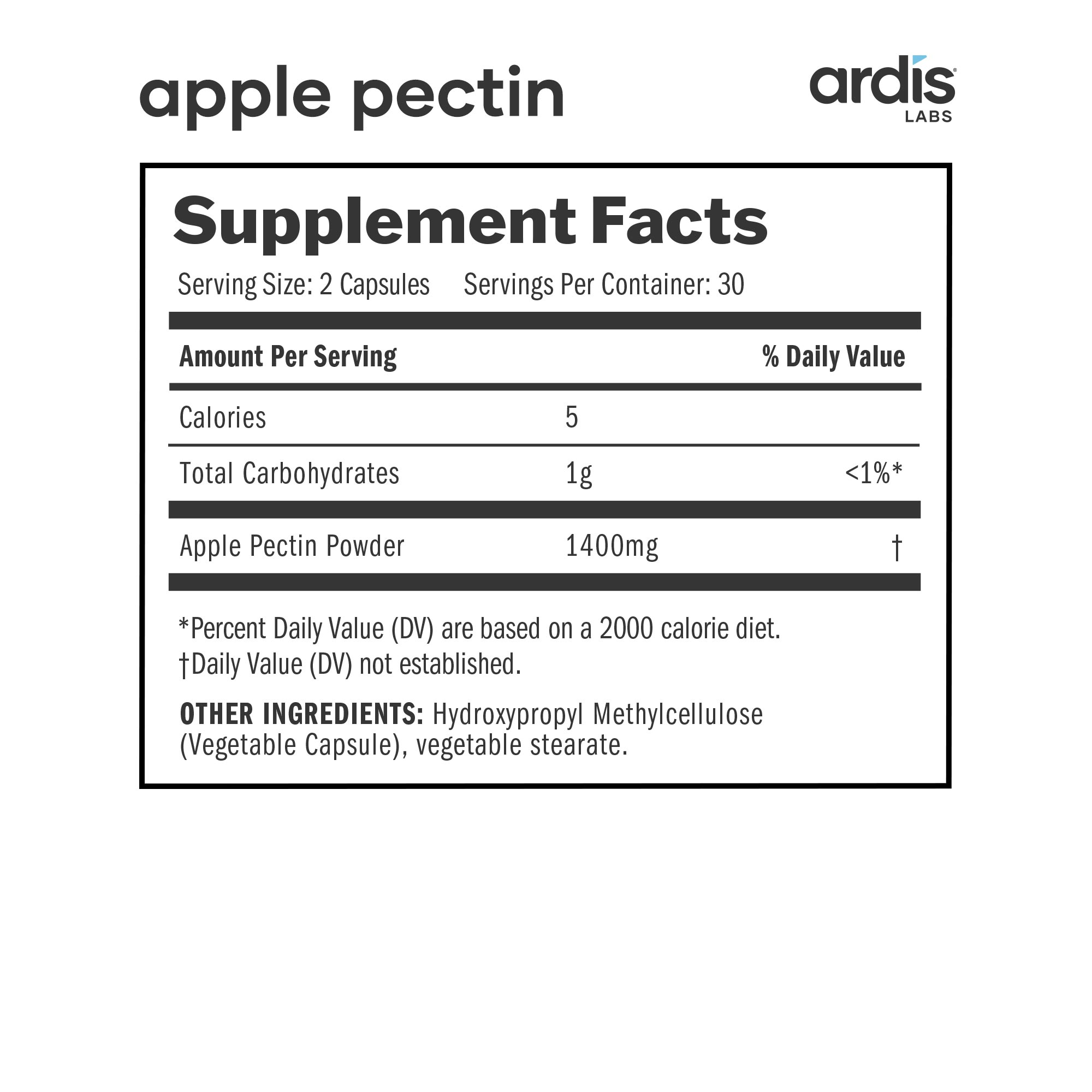 Nature Wins | Apple Pectin (60 Count) Nature Wins | Apple Pectin (60 Count)
