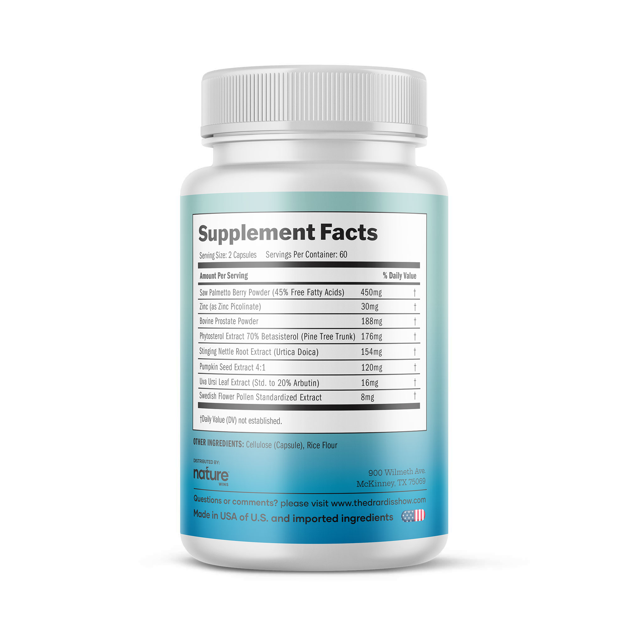 Nature Wins Prostate Pro (120 Count)
