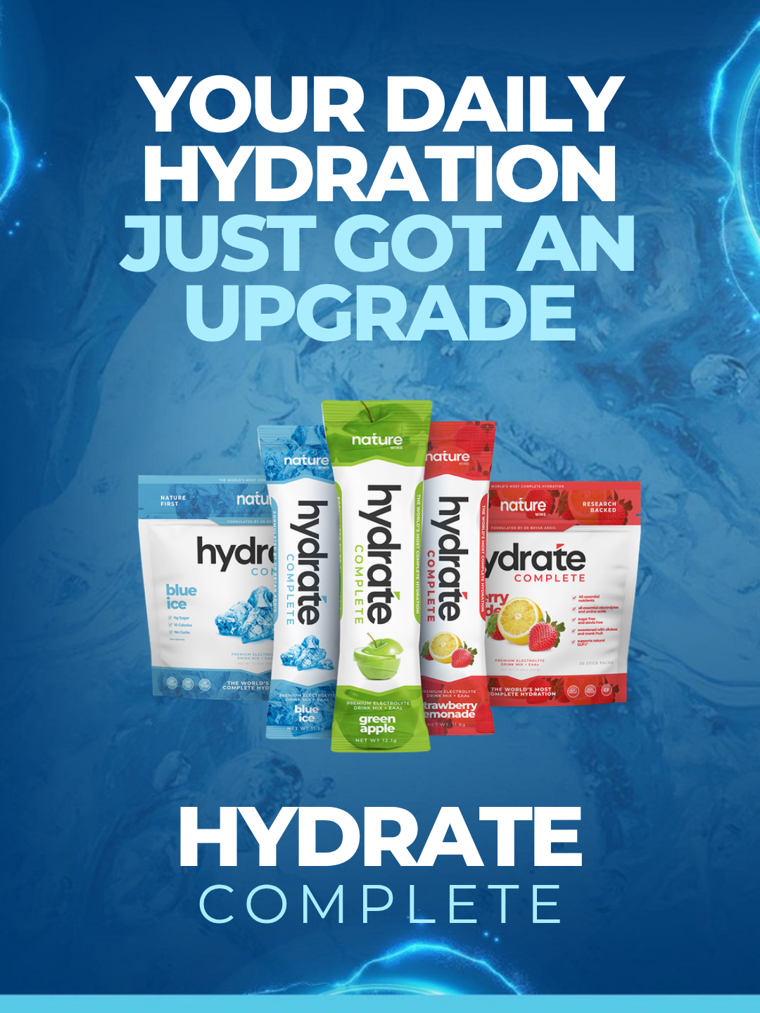Hydrate Complete — your daily hydration just got an upgrade