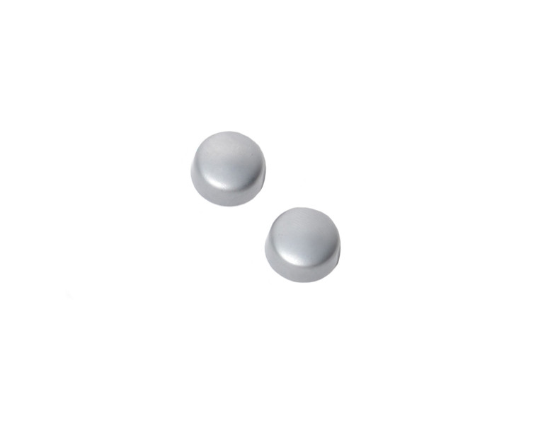 Metallic Silver Cover Caps For New Style Pure Barre Brackets(6 count) PBCN