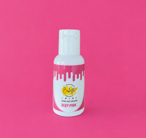 Deep Pink Icing Gel Colour