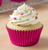 Pink Foil Baking Cups 50mm