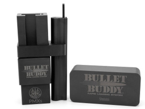 Beretta PMXs 9mm Magazine Speed Loader + Ammunition Case Bundle
