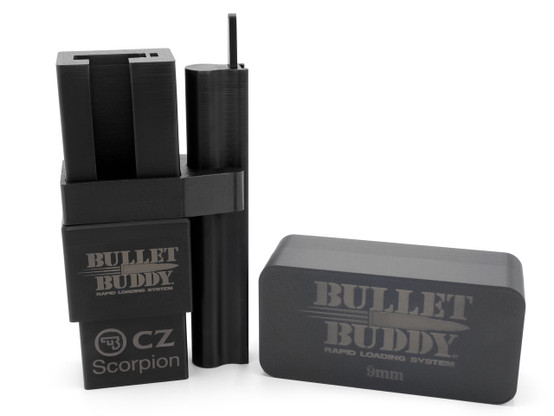 CZ Scorpion 9mm Speed Loader + Ammunition Case Bundle