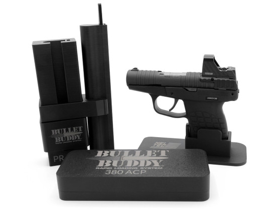 KelTec PR-3AT Speed Loader + Stand+ Ammunition Case Bundle