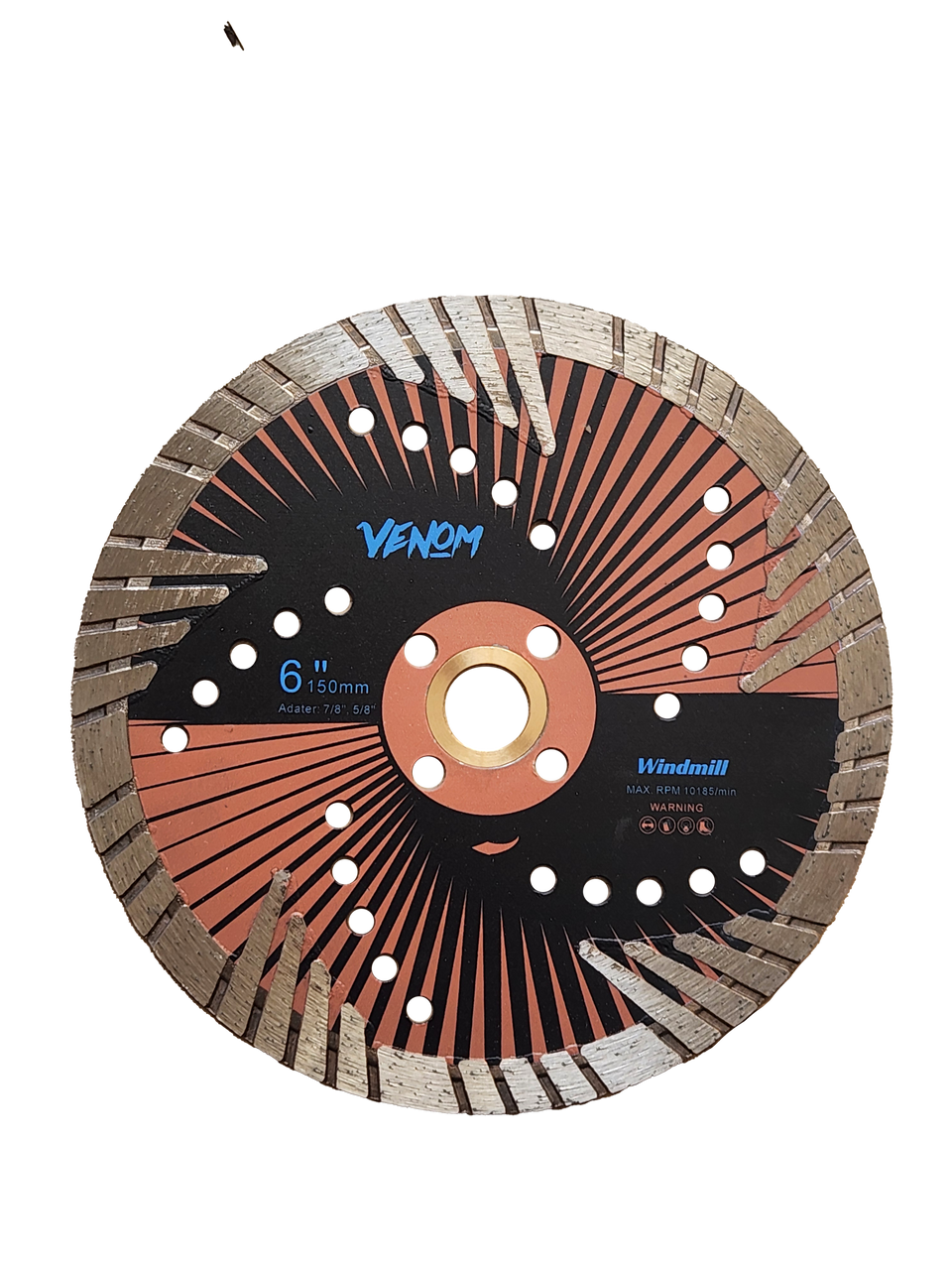 Venom Windmill Side Cut Diamond Turbo Blade for Quartzite Quartz