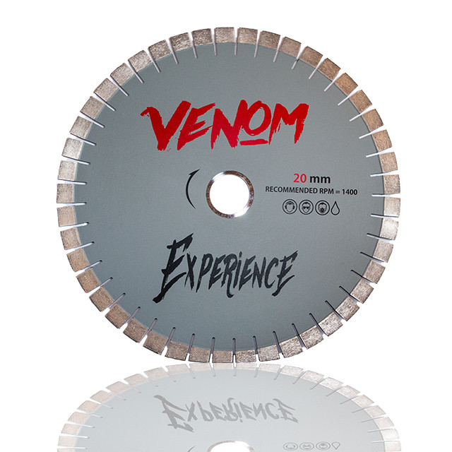 16 Inch Venom Experience Diamond Bridge Saw Blade for Quartzite