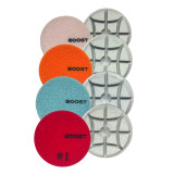 Venom Boost Diamond Polishing Pads for Quartz, Granite & Stone – Floor Machine Polishing – 3 Inches