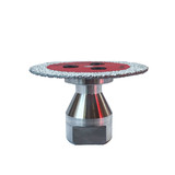 Venom Micro Vacuum Brazed Diamond Blade with 5/8-11 Female Adapter for Granite, Quartz & Stone