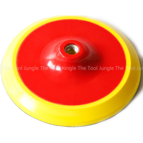 5 inch Red plastic Foam Backer pads