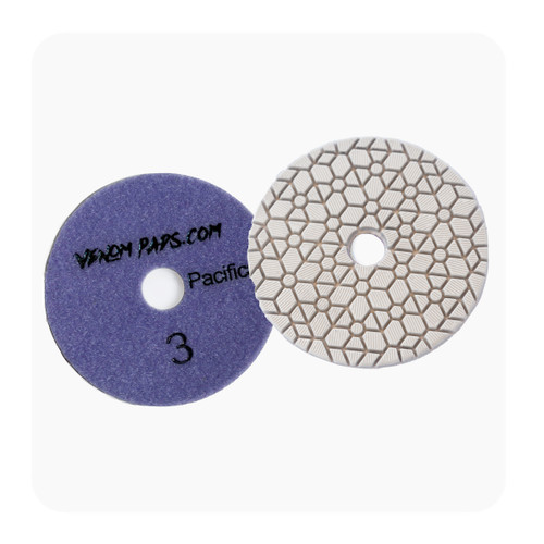 Venom  Pacifica 3 Step Diamond Polishing Pads  Venom  Pacifica 3 Step Diamond Polishing Pads