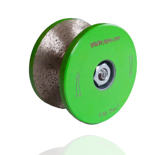 V-30 Full Bullnose Diamond Router Bit – Position 1 – 30 mm (1.25 inches) – For Quartz, Granite & Quartzite