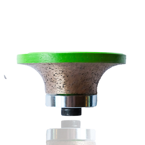 Venom B Shape Diamond Router Bit – Position 1 Half Bullnose for Granite, Quartz & Quartzite