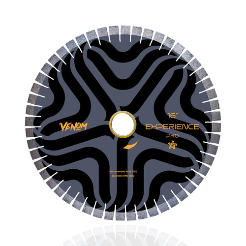 New 16" Venom Experience PRO -20mm Bridge Saw Blade
