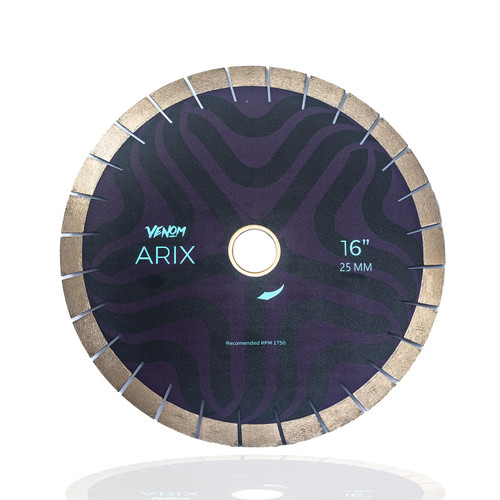 14" Arix Silent Bridge saw blade for Granite and Quartzite 14" Arix Silent Bridge saw blade for Granite and Quartzite