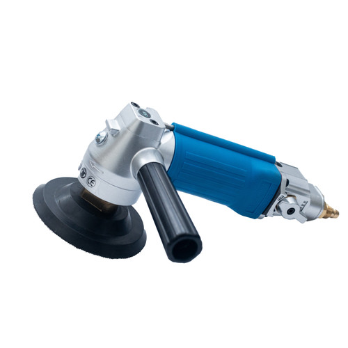 Barracuda TRUE BLUE Polisher – Spindle-Lock Rear Exhaust Pneumatic Wet Stone Polisher (5000 RPM, 5/8-11 Thread)