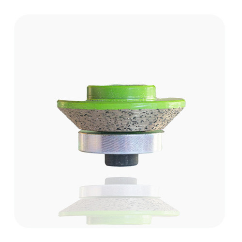 E-15 Bevel Shape Diamond Router Bit – 15mm (5/8 inches) – Position 1 for Granite, Quartz, Quartzite