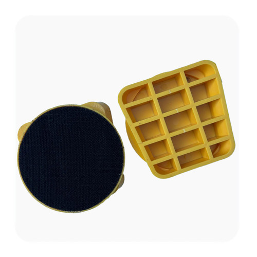 Venom Frankfurt PVC Velcro Tool Adapter for 4-Inch Diamond Polishing Pads – Frankfurt Machine Conversion – 4 Inch