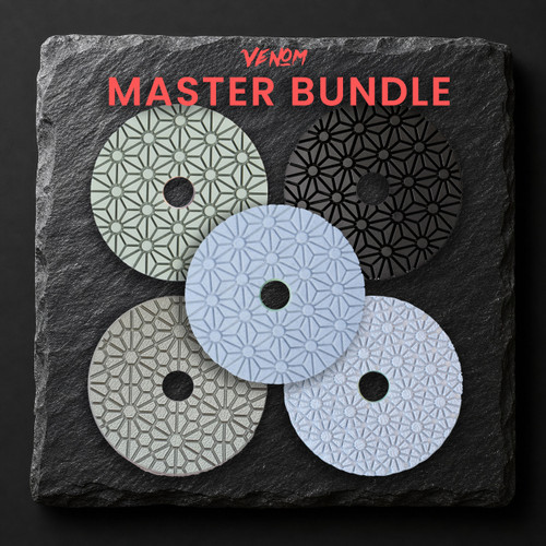 The Complete Venom 3-Step Polishing System – 5--Pad Master Bundle