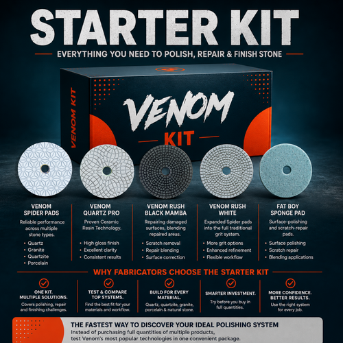 Venom Starter Scratch Removal & Edge Polishing Pro Kit
