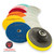 8 Piece Set  -4 inch Standard Stone Velocity Pads with Backer