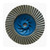 4.5 Inch Venom Diamond Flap Wheel — 60 / 120 / 240 Grit — 5/8-11 Female Thread — For Granite, Quartz, Quartzite, Porcelain & Dekton
