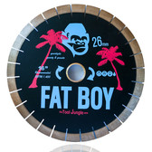  12" Fat Boy 26 mm Layered Diamond Bridge Saw Blade