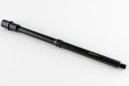 AR15 Barrel - 14.5" Medium Profile, Mid Gas - 5.56 NATO 1:7 - 4140 GBQ;  Chrome-lined; Mag Phos finish