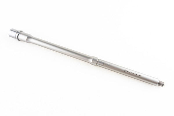 AR15 Barrel -Stainless- 16.25" Medium Profile - 5.56 NATO; 1:8 - 416R media blast