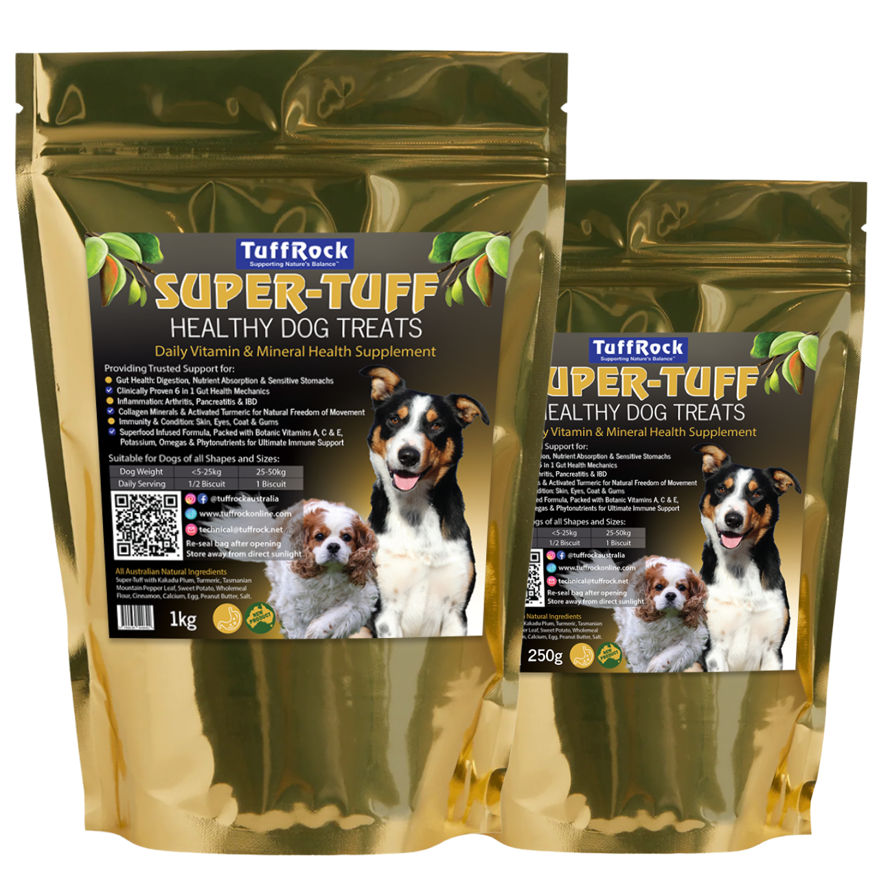 Super-Tuff Healthy Dog Treats Turmeric Tasmanian Mountain