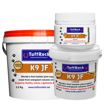 Dog joint support powder with volcanic minerals, vitamins & antioxidants – K9 Joint Formula